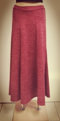 dlouhá dílová sukně s lurexem
